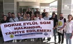BES İzmir Şubesi'nden Dokuz Eylül Sosyal Güvenlik Merkezi'nin boşaltılmasına tepki