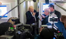 Beyaz Saray, CNN'i Trump'ın Air Force One uçağından çıkardı