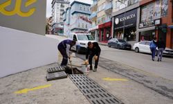 Bilecik'te yağış öncesi mazgallar temizleniyor