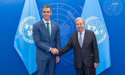 BM Genel Sekreterş Guterres ile İspanya Başbakanı Sanchez görüştü;Orta Doğu, iklim ve yapay zeka ele alındı