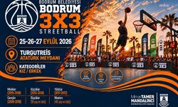 'Bodrum 3X3 Streetball Turnuvası' bugün başlıyor