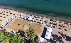 Bodrum Belediyesi'nin 'Plaj Voleybolu Şenliği' Gündoğan'da tamamlandı