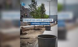Bursa Büyükşehir Belediyesi'nden Gemlik sahilinde 47 bin metrekarelik dönüşüm