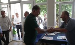 Cemil Tugay Bergama'da üretici ve yurttaşlarla buluştu
