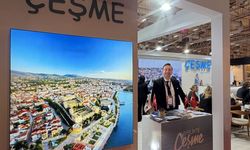 Çeşme standı, Uluslararası İstanbul Turizm Fuarı'nda yoğun ilgi gördü