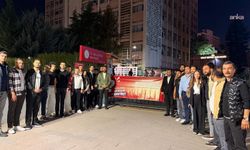 CHP Gençlik Kolları'ndan MEB önünde eylem: Okullarda silah değil, gelecek umudu olmalı