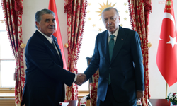 Cumhurbaşkanı Erdoğan, Beşiktaş Jimnastik Kulübü Başkanı Adalı'yı kabul etti