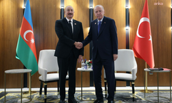 Cumhurbaşkanı Erdoğan, Bişkek'te Azerbaycan Cumhurbaşkanı Aliyev ile görüştü