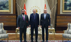 Cumhurbaşkanı Erdoğan, Irak Temsilciler Meclisi Başkanı Halbusi'yi kabul etti