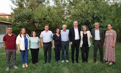 DEM Parti Eş Genel Başkanı Bakırhan'dan Selçuk Mızraklı'ya ziyaret