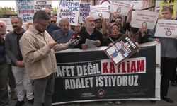 Depremzedelerin Adalet Bakanlığı önündeki nöbeti 10. gününde... Celal Gezer: 'Taştan ses var, Adalet Bakanlığı'ndan ses yok'