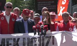DİSK Genel Başkanı Çerkezoğlu: '8 ayda neredeyse 2 trilyon liramız bizlerden alınıp sermayeye ve iktidara aktarıldı'