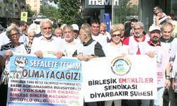 Diyarbakır'da emeklilerden seyyanen zam çağrısı: 'Hakkımız olanı istiyoruz'