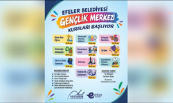 Efeler Belediyesi Gençlik Merkezi kursları için yeni dönem başvuruları başladı