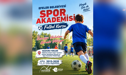 Efeler Belediyesi Spor Akademisi'nde futbol kursu kayıtları başladı