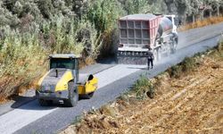 Efeler'de Savrandere-Böcek bağlantı yolu asfaltlandı