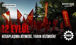 EMEP Genel Başkan Yardımcısı Tüzel: 'Saray rejimi ülke ve halk üzerinde bir yüktür'