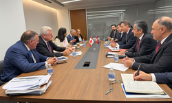 Enerji ve Tabii Kaynaklar Bakanı Bayraktar, Kanada Dışişleri Bakanı Anand ve AtkinsRéalis CEO'su Edwards ile görüştü