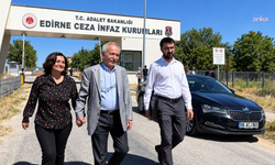 Eski Diyarbakır Büyükşehir Belediyesi Eş Başkanı Selçuk Mızraklı, Edirne F Tipi Cezaevi'nden tahliye edildi