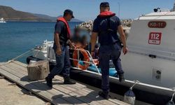 Datça açıklarında sürüklenen 9 kişi kurtarıldı