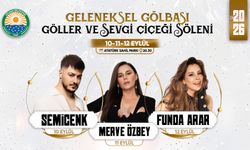 Geleneksel Gölbaşı Göller ve Sevgi Çiçeği Şöleni için geri sayım başladı