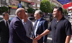 Gürsel Tekin Ümraniye'de tekstil esnafını dinledi