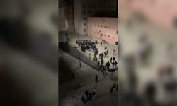 Hakkari'de KYK yurdunda kalan öğrenciler su kesintilerini protesto etti