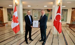 İBB Başkan Vekili Aslan, Kanada Ankara Büyükelçisi Lebleu ile bir araya geldi