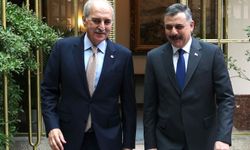 İçişleri Bakanı Çiftçi, TBMM Başkanı Kurtulmuş ve Başkanvekili Adan'ı ziyaret etti