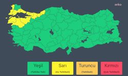 İçişleri Bakanlığı'ndan Marmara ve Batı Karadeniz için kuvvetli yağış uyarısı
