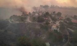 Kozan’da alevler evlere dayandı