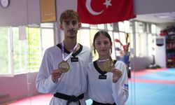 İzmir'in altın kardeşlerinden çifte madalya