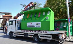 Keçiören'de 'Mobil Atık Getirme Merkezleri' yenileniyor