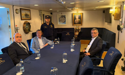 KKTC Cumhurbaşkanı Erhürman, arama-kurtarma çalışmaları için TCG IŞIN'da