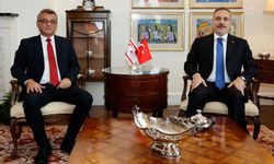 KKTC Cumhurbaşkanı Erhürman, Dışişleri Bakanı Fidan ile görüştü