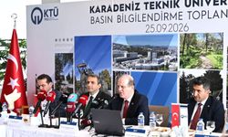 KTÜ Rektörü Çuvalcı, yapay zekâ ve afet araştırmalarındaki çalışmaları anlattı