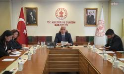 Kültür ve Turizm Bakanı Ersoy, Filistin Kültür Bakanı Hamdan ile görüştü