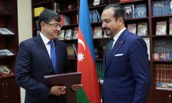 Kürşad Zorlu, Azerbaycan Diasporalarla İlişkilerden Sorumlu Devlet Komitesi Başkanı Muradov ile görüştü