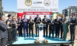 Kütahya Barosu Hizmet Binası ve Sosyal Tesisi'nin temeli atıldı