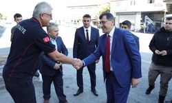 Kütahya Belediye Başkanı Kahveci, İtfaiye Müdürlüğü personeliyle buluştu