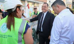 Manisa Büyükşehir Belediye Başkanı Dutlulu, ilçelerdeki yatırımları yerinde inceledi