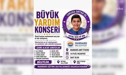 Marmaris'te sanatçılar, DMD hastası Miraç için aynı sahnede buluşacak