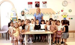 Merkezefendi Belediye Başkanı Doğan'dan kreş öğrencilerine ziyaret 