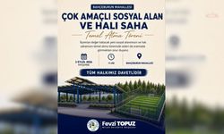 Milas Belediyesi, Bahçeburun'a 'Çok Amaçlı Sosyal Alan' kazandırıyor