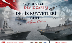MSB'den Preveze Deniz Zaferi'nin 488'inci yıl dönümü ve Deniz Kuvvetleri Günü paylaşımı
