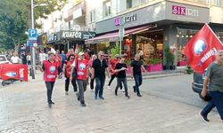Muğla'da Eğitim-İş ve Eğitim Sen'den okul saldırısına tepki