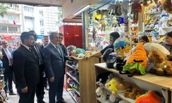 Mustafa Destici, Denizli'de esnafı ziyaret etti