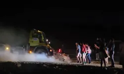 ODTÜ’de öğrencilerle iş makineleri karşı karşıya geldi