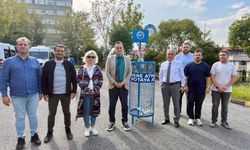 Ortahisar Belediyesi, okullara geri dönüşüm potası yerleştirmeye devam ediyor