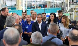 Özgür Özel, Bursa'da Birleşik Lastik Fabrikası işçileriyle buluştu